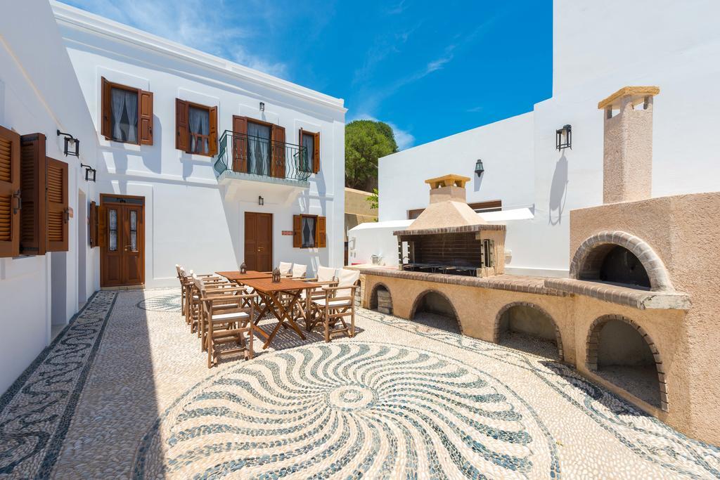 Villa Eftihia In Lindos Exterior foto