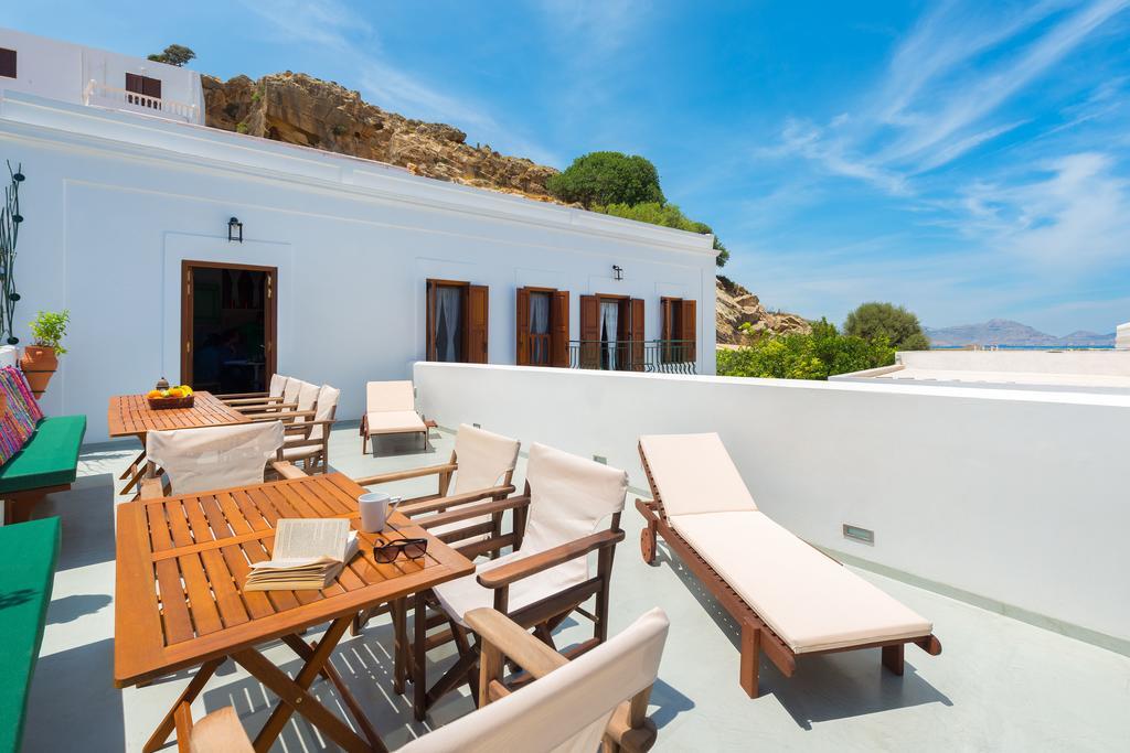 Villa Eftihia In Lindos Exterior foto